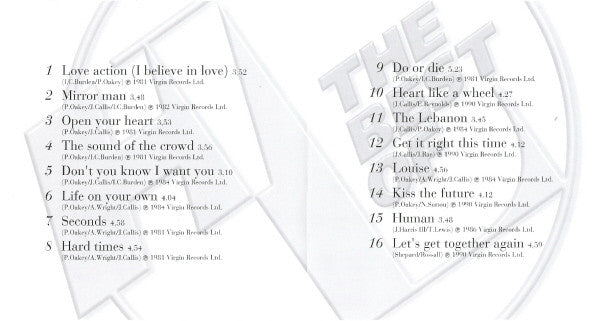 The Human League : The Best Of (CD, Comp)