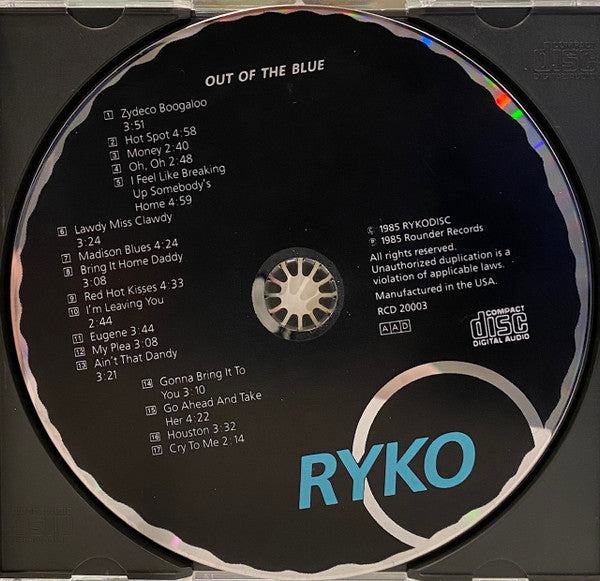 Various : Out Of The Blue (CD, Comp, RE)