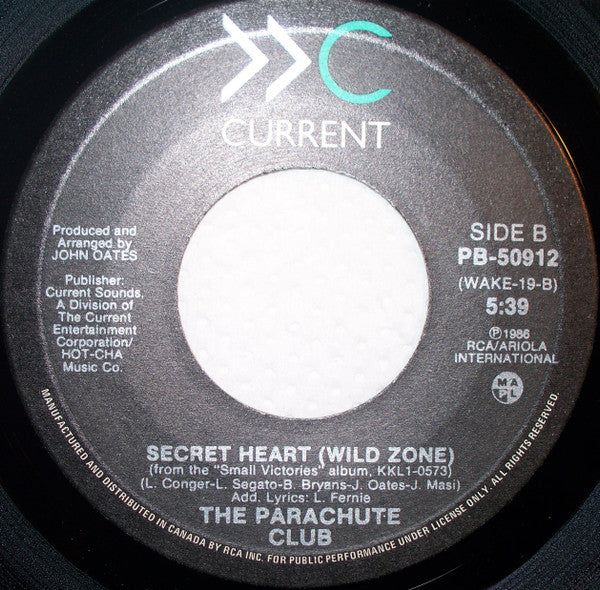 The Parachute Club : Love And Compassion (7", Single)