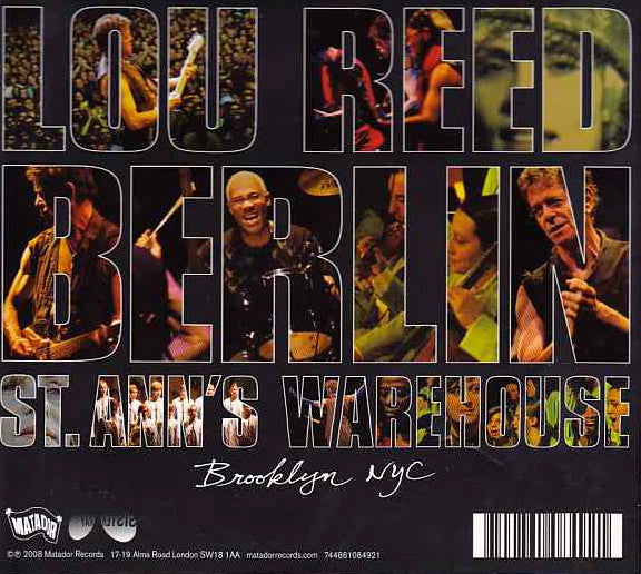 Lou Reed : Berlin: Live At St. Ann's Warehouse (CD, Album)