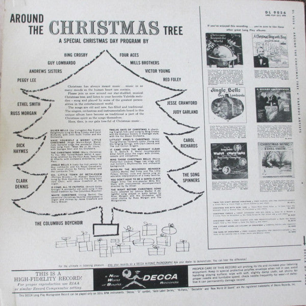 Various : Around The Christmas Tree (LP, Comp, Mono)