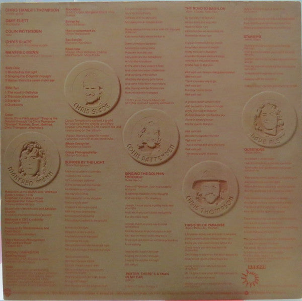 Manfred Mann's Earth Band : The Roaring Silence (LP, Album)