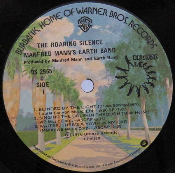 Manfred Mann's Earth Band : The Roaring Silence (LP, Album)