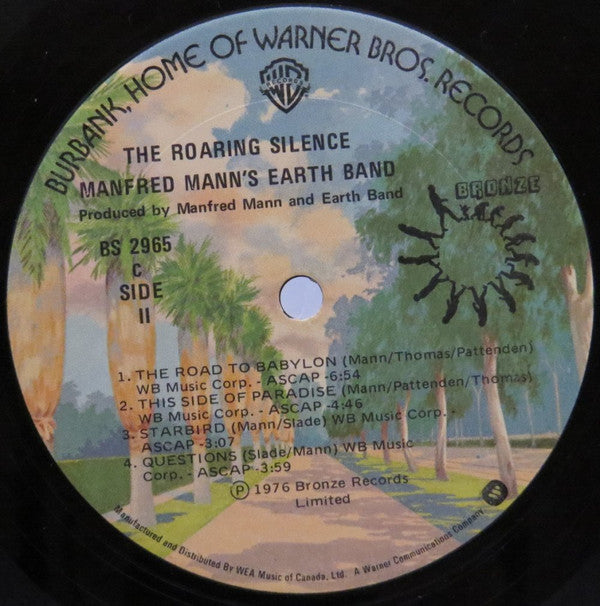 Manfred Mann's Earth Band : The Roaring Silence (LP, Album)