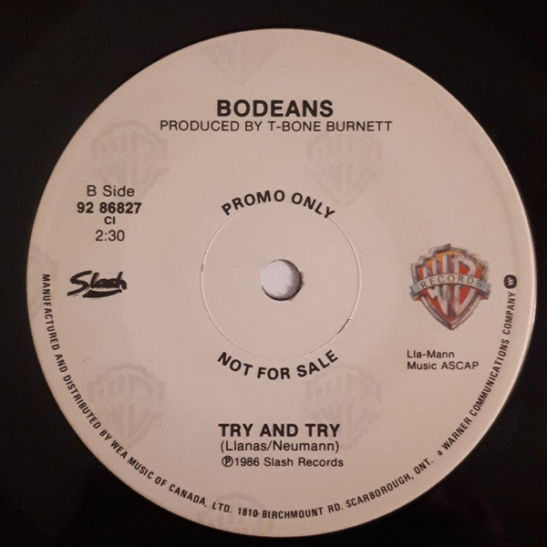 BoDeans : Fadeaway (7", Promo)