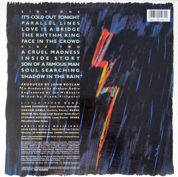Little River Band : Monsoon (LP, Album)
