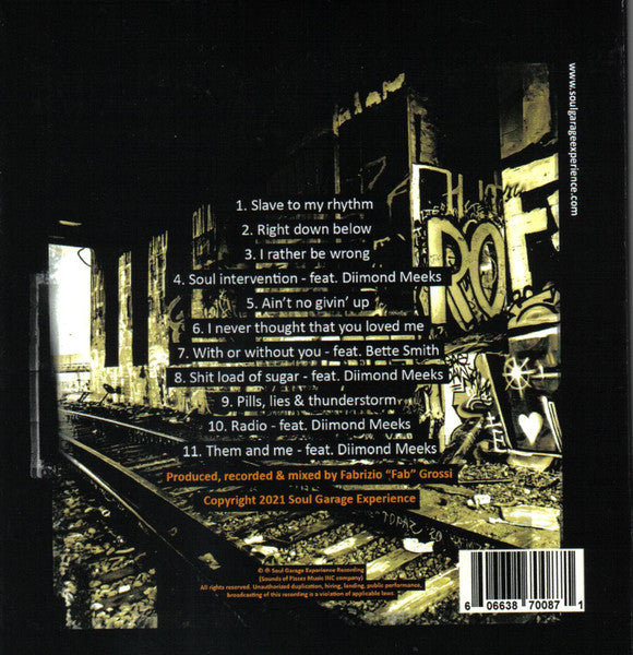 Soul Garage Experience : Counterfeited Soulstice Vol 1 (CD, Album)