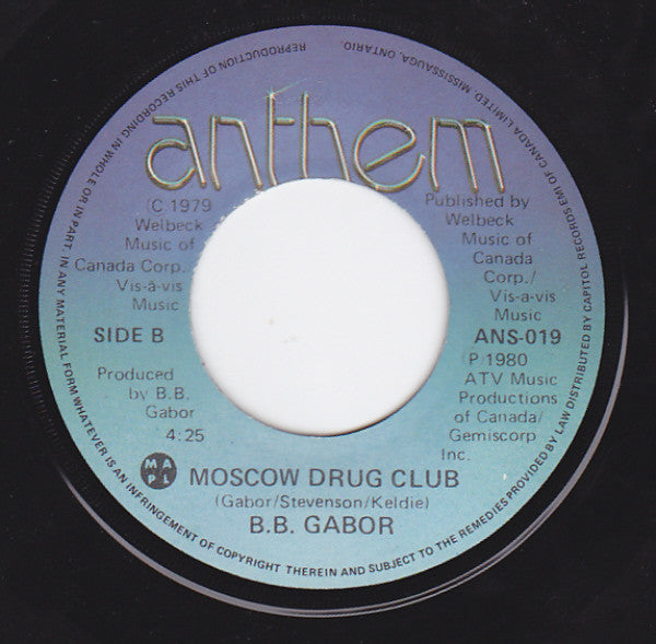 B.B. Gabor* : Nyet Nyet Soviet (7", Single)