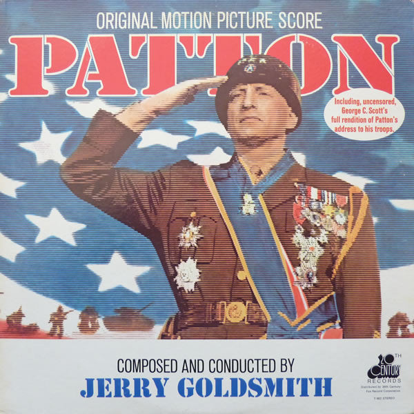 Jerry Goldsmith : Patton (Original Motion Picture Score) (LP, Album, RE)