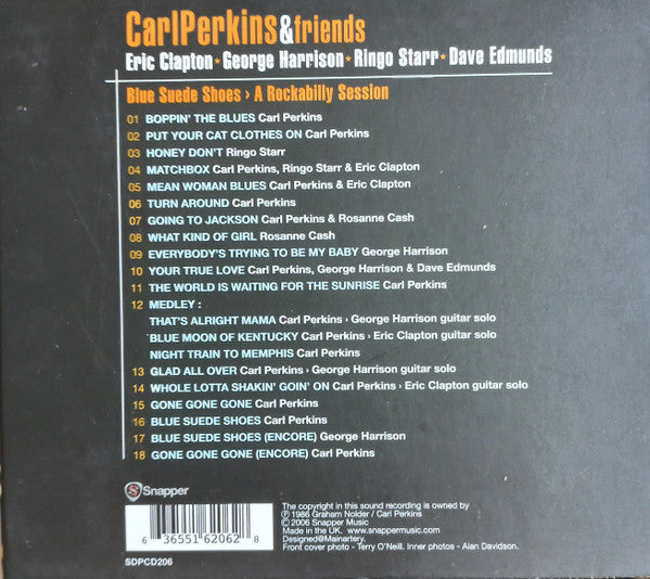 Carl Perkins & Friends : Blue Suede Shoes A Rockabilly Session  (CD, Album, RE, Dig)