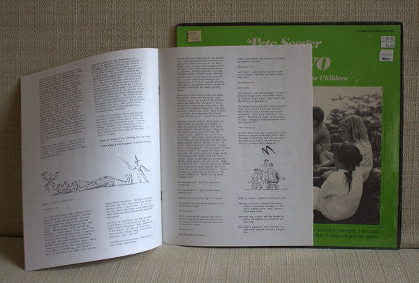 Pete Seeger : Abiyoyo And Other Story Songs For Children (LP, Album, RE)