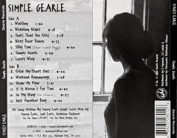 Stacey Earle : Simple Gearle (CD, Album)