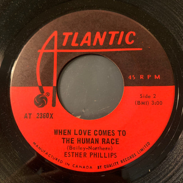 Esther Phillips : Somebody Else Is Taking My Place (7", Single)