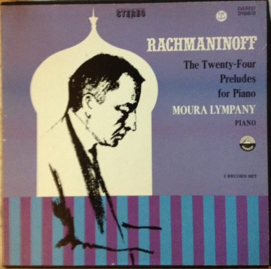 Rachmaninoff* : Moura Lympany* : The Twenty-Four Preludes For Piano (2xLP + Box)
