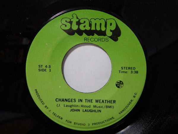 John Laughlin : Changes In The Weather (7", Single)