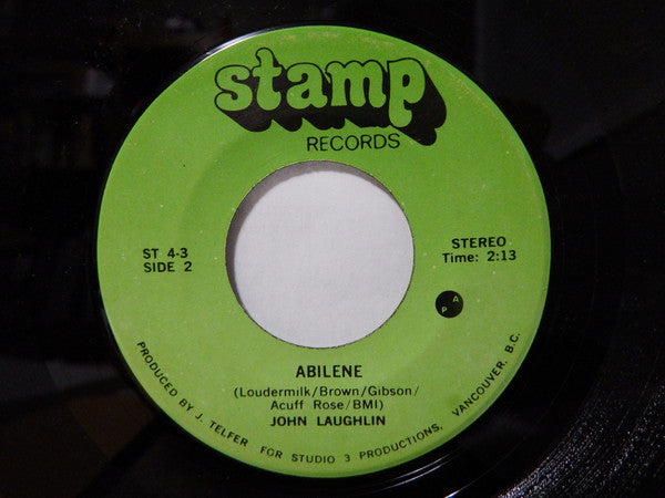 John Laughlin : Changes In The Weather (7", Single)