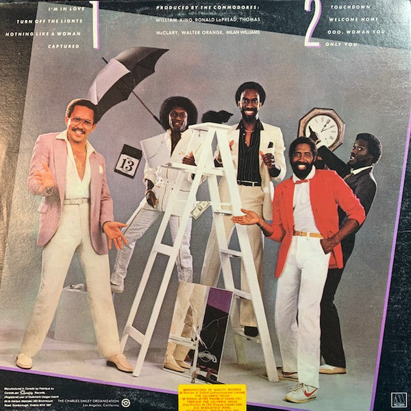 Commodores : 13 (LP, Album, Gat)