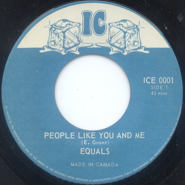 The Equals : People Like You And Me / Ire Harry (7")