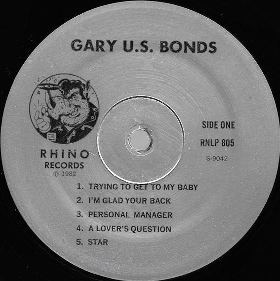 Gary U.S. Bonds : Certified Soul (LP, Comp)