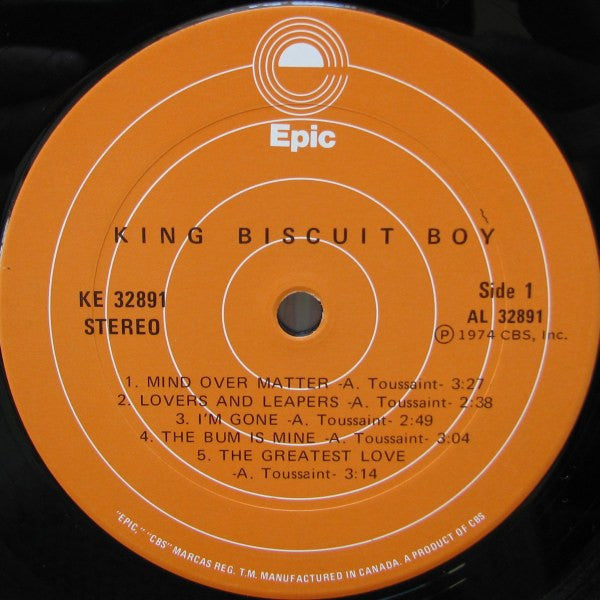 King Biscuit Boy : King Biscuit Boy (LP, Album)