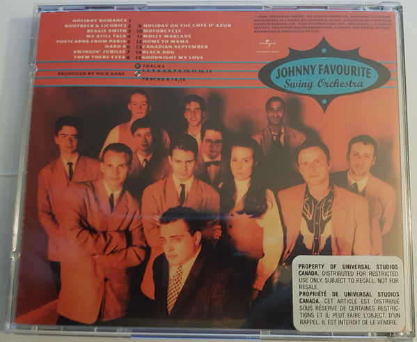 Johnny Favourite Swing Orchestra : Holiday Romance (CD, Album)
