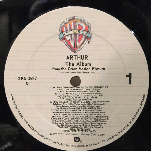 Various : Arthur - The Album (LP, Album)