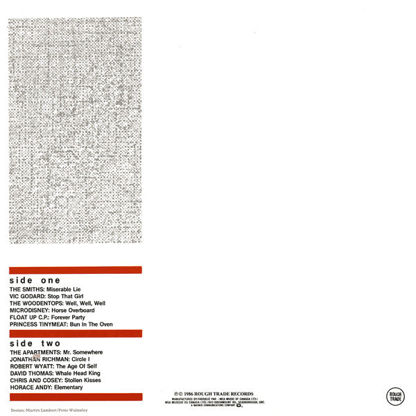Various : Compilation Rough Trade (LP, Comp, Smplr)