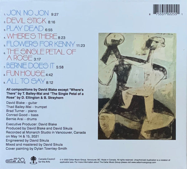 David Blake (12) : Fun House (CD, Album)