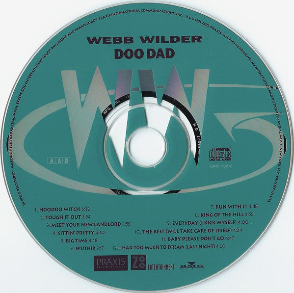 Webb Wilder : Doo Dad (CD)