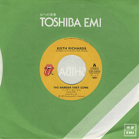Keith Richards = Keith Richards : ハーダー・ゼイ・カム = The Harder They Come (7", Single, Mono)