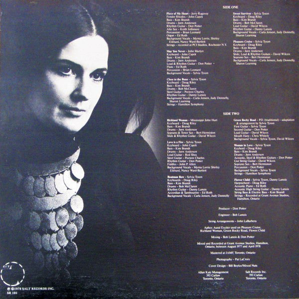 Sylvia Tyson : Satin On Stone (LP, Album)