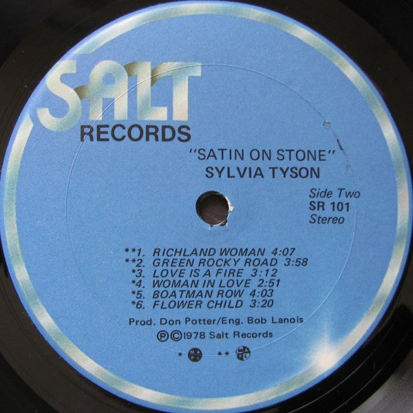 Sylvia Tyson : Satin On Stone (LP, Album)