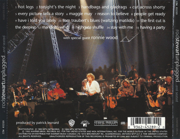 Rod Stewart : Unplugged ...And Seated (CD, Album)