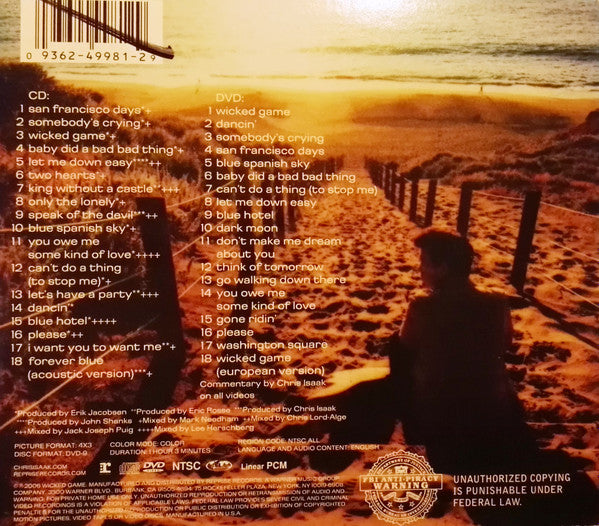 Chris Isaak : Best Of Chris Isaak (CD, Comp, RM + DVD, NTSC + Spe)