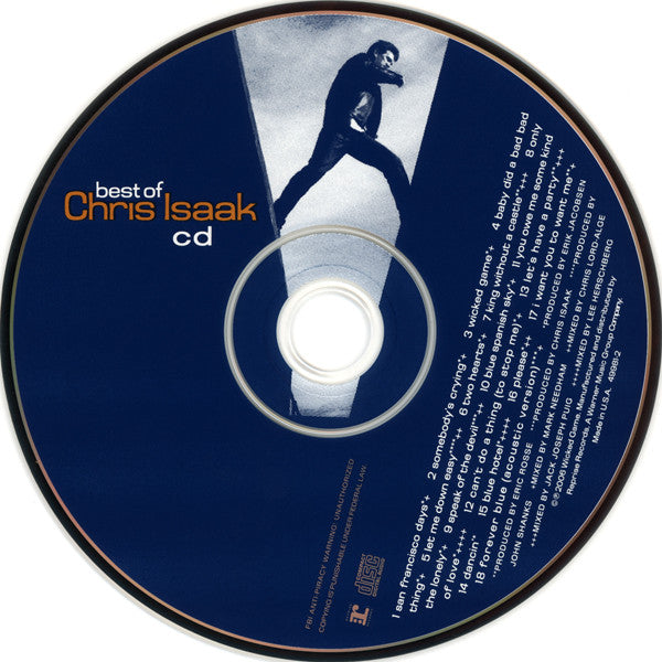 Chris Isaak : Best Of Chris Isaak (CD, Comp, RM + DVD, NTSC + Spe)