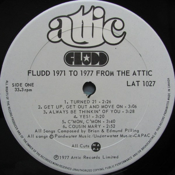 Fludd : Fludd '71 To '77 - From The Attic (LP, Comp)