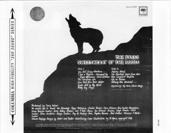 The Byrds : Sweetheart Of The Rodeo (CD, Album, RE, RM)