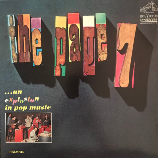 The Page 7 : ...An Explosion In Pop Music (LP, Album, Mono)