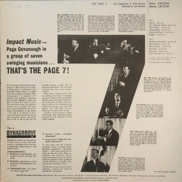 The Page 7 : ...An Explosion In Pop Music (LP, Album, Mono)