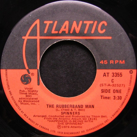Spinners : The Rubberband Man (7", Single)