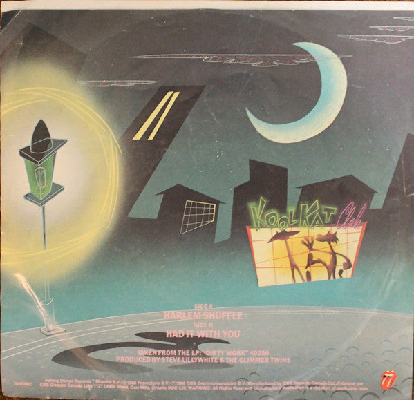 The Rolling Stones : Harlem Shuffle (7", Single)