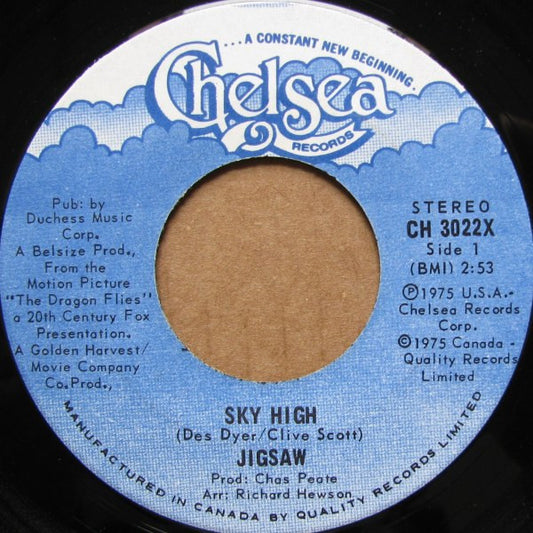 Jigsaw (3) : Sky High (7", Single)