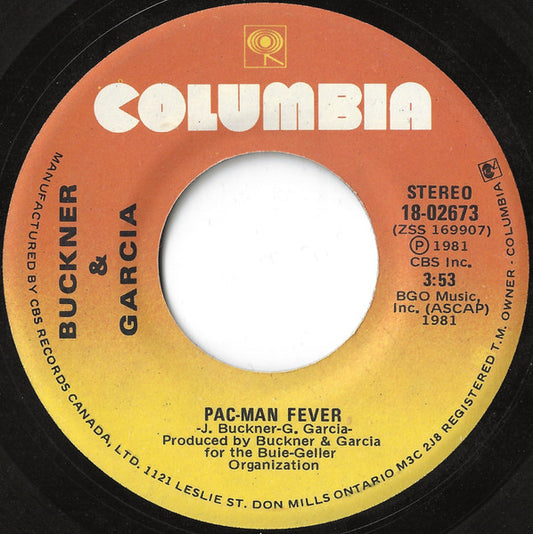 Buckner & Garcia : Pac-Man Fever (7", Single)