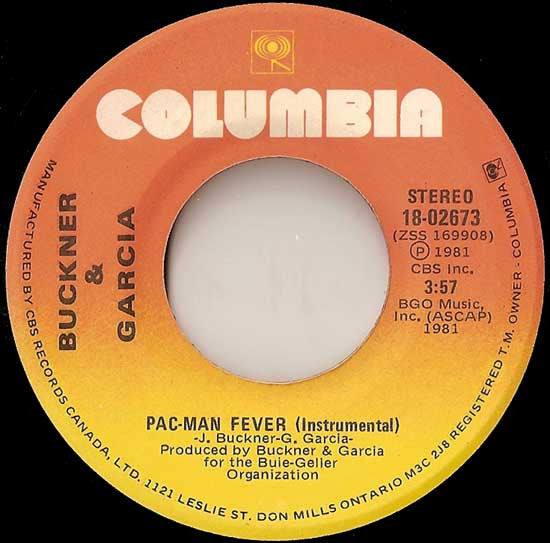 Buckner & Garcia : Pac-Man Fever (7", Single)