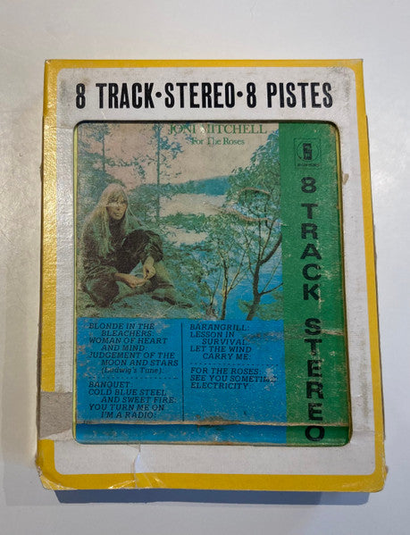 Joni Mitchell : For The Roses (8-Trk, Album)
