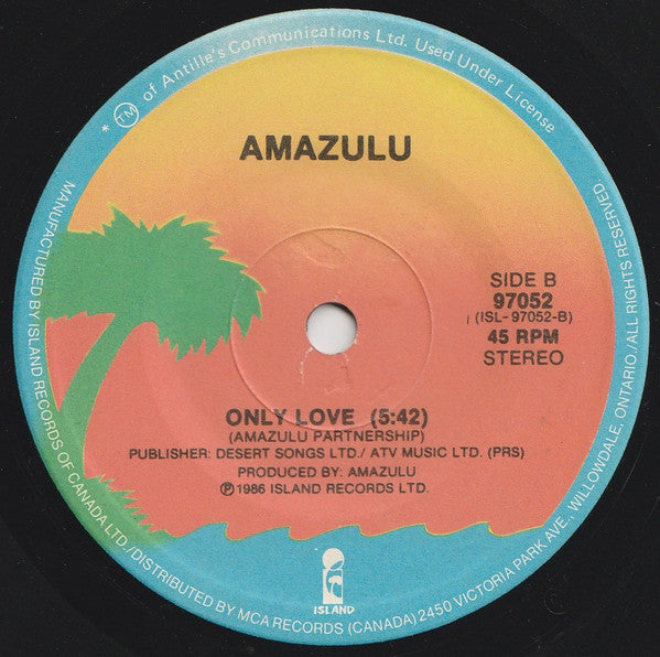Amazulu : Montego Bay (7", Single)