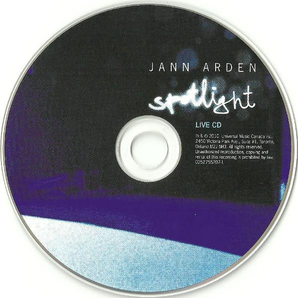 Jann Arden : Spotlight (CD, Album + DVD-V)