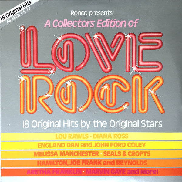 Various : Love Rock (LP, Comp)