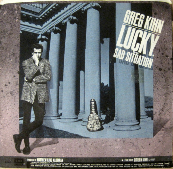 Greg Kihn : Lucky / Sad Situation (7", Single)