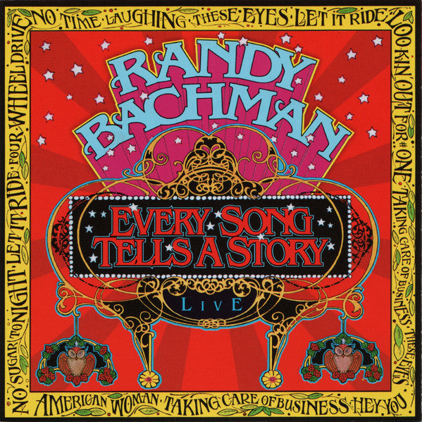 Randy Bachman : Every Song Tells A Story (CD, Album)